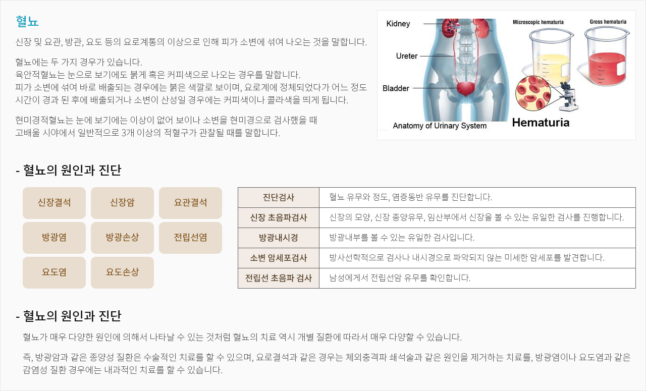 혈뇨