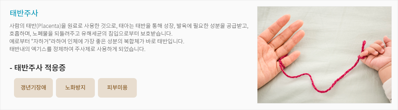 태반주사